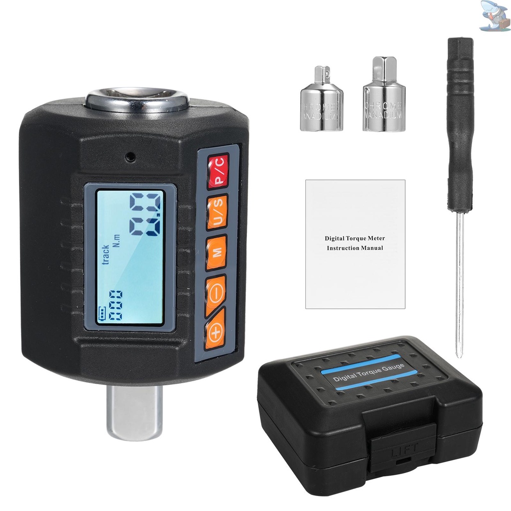 [New] Digital Torque Adapter Electronic Torque Meter with LCD Display ...
