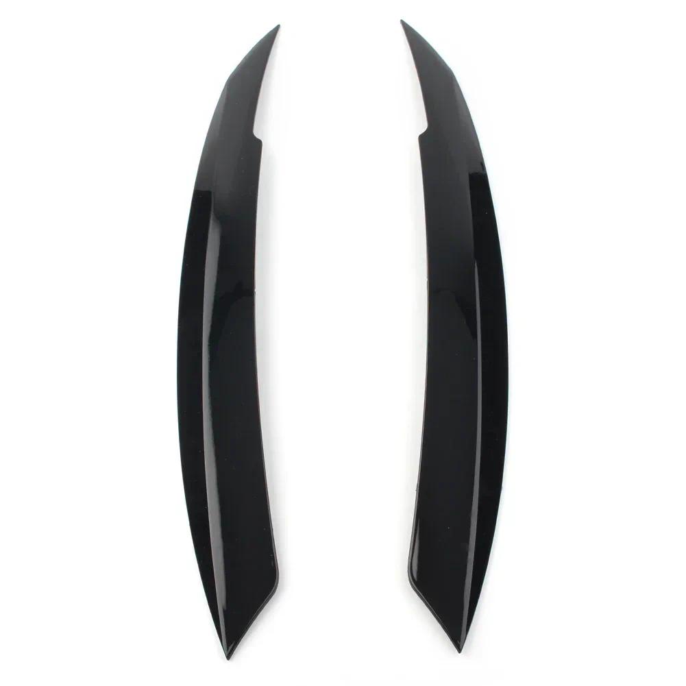 Carbon Headlight Eyelid Eyebrow Cover For 2010-2018 VW Jetta MK6