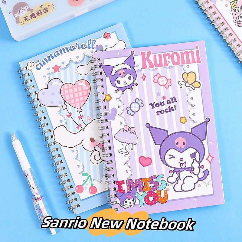 New Notebook Kuromi Melody Kawaii Student Cartoon A5 Coil Book Anime ...