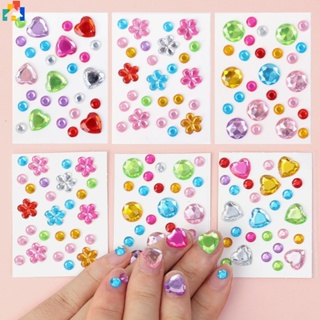 Gem Sticker Rhinestone Acrylic Self Adhesive Crystal 3D Gem