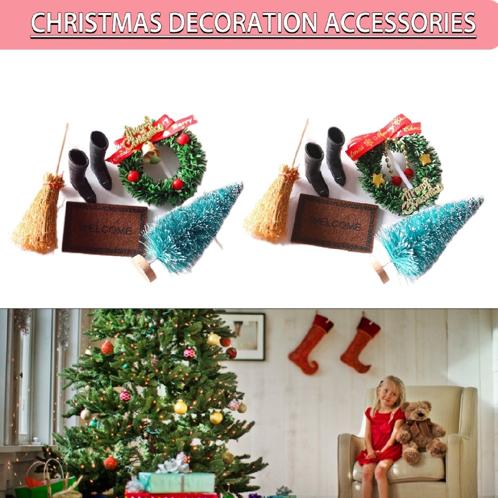 dollhouse christmas decorations