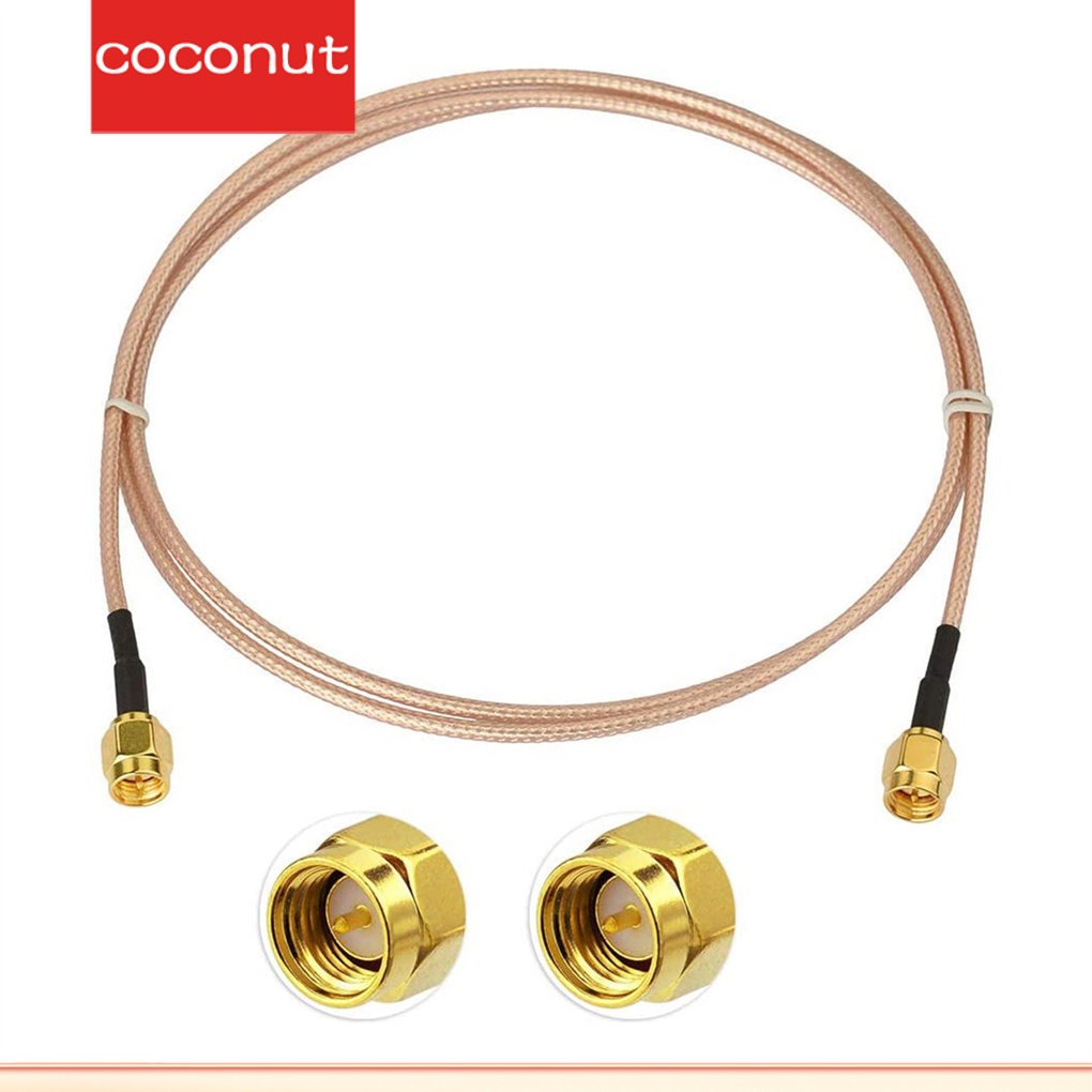 Coaxial Cable Connection Accessory SMA Male to SMA Male RG316 Adapter