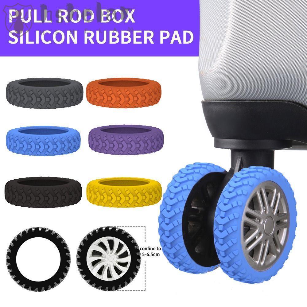 HSHELAN 8PCS/Set Travel Luggage Caster Shoes, Suitcase Parts Axles ...