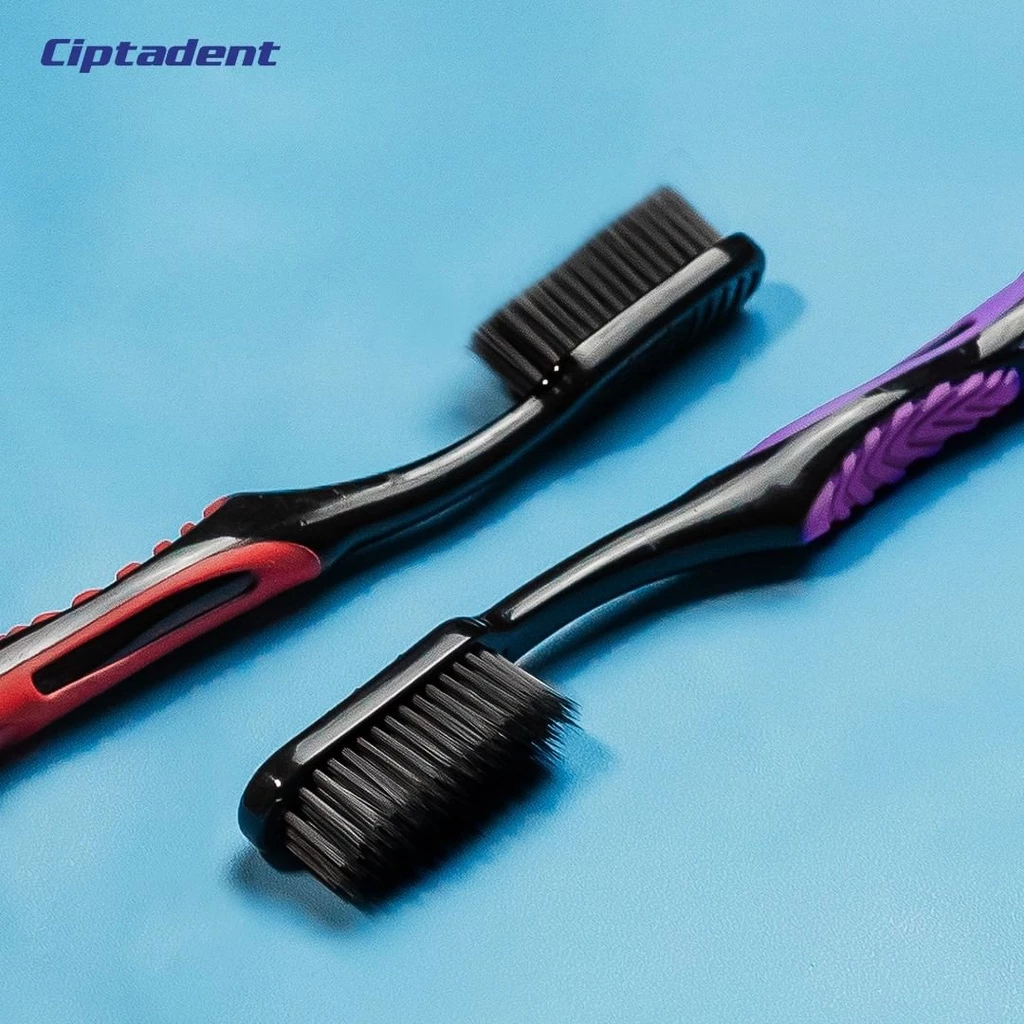 Ciptadent Toothbrush Charcoal Protection x3 - Gambar 3