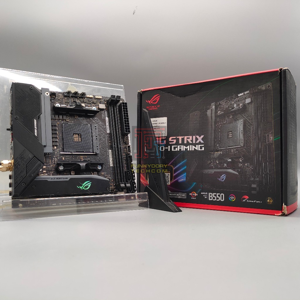Asus ROG STRIX B550I GAMING Mini ITX AM4 Motherboard Shopee Singapore