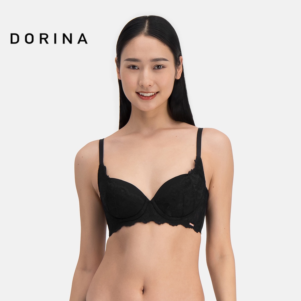 DORINA CONTOUR Deep V Plunge Bra Antibacterial Lining Supportive Underwire  Inner Cup for Women Girl Lingerie DCPG0001OS1