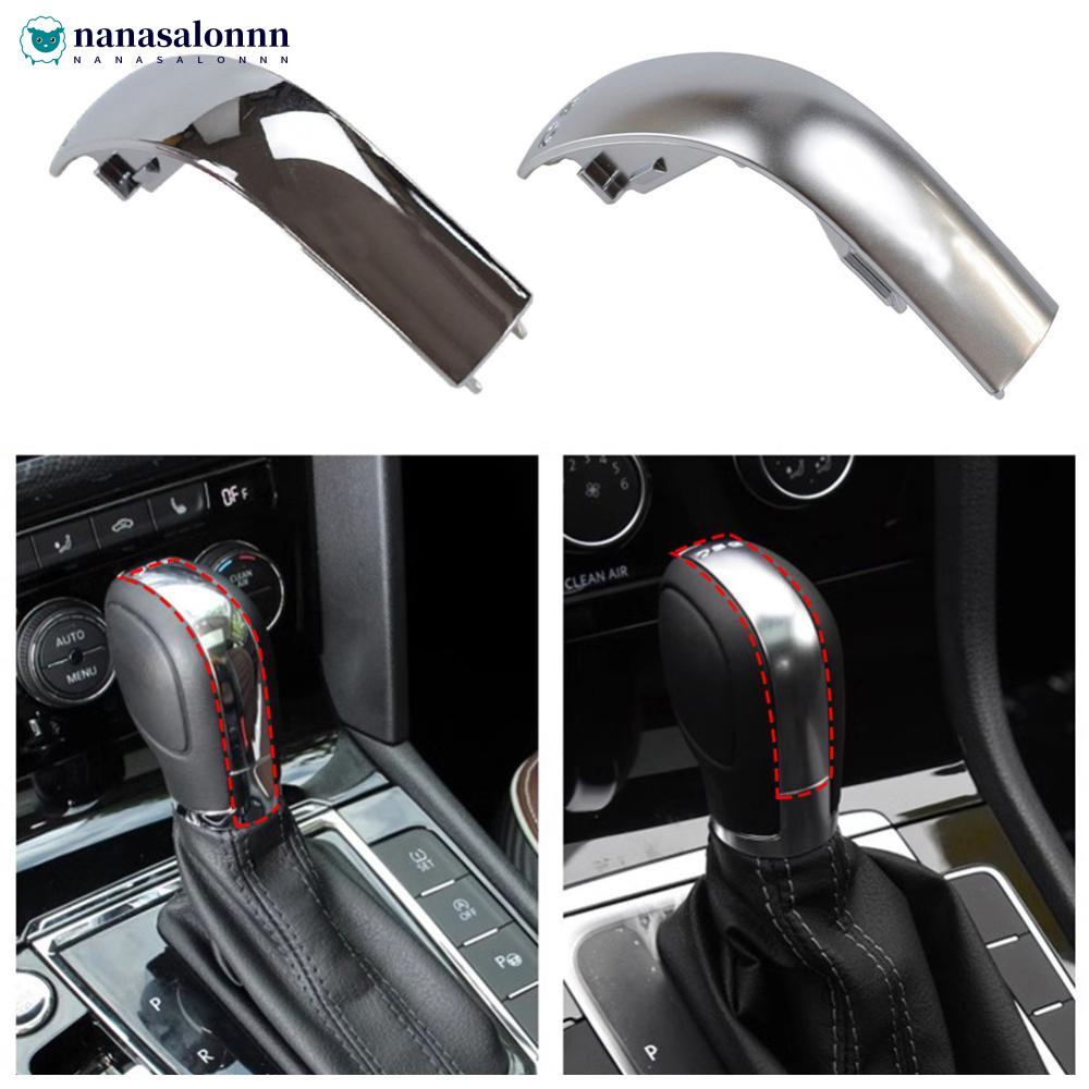 NANASALONNN Car Automatic Gear Shift Knob Button DSG Cover Trim For VW