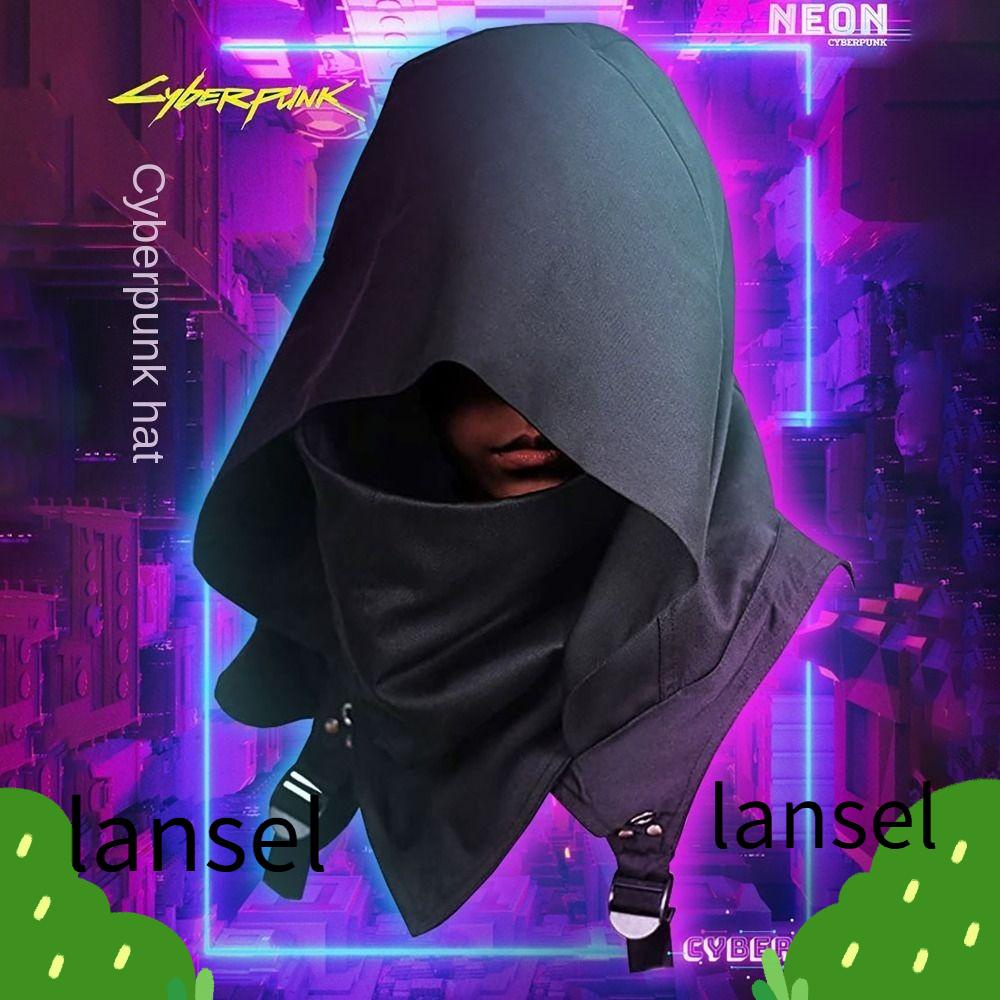 LANSEL Cosplay Hooded Cape, Winter Neck Warmer Medieval Cosplay