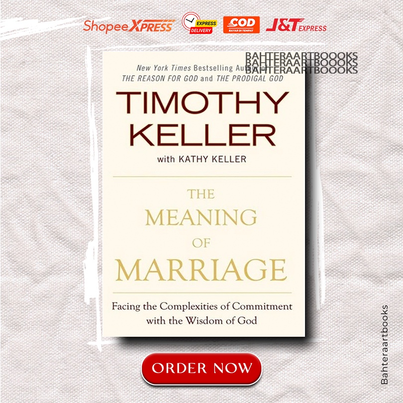 The Meaningful of Marriage by Timothy Keller (English Version) Shopee Singapore
