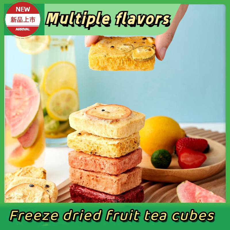 Instant FreezeDried Fruit Tea Block Peach Oolong Cold Brew Instant