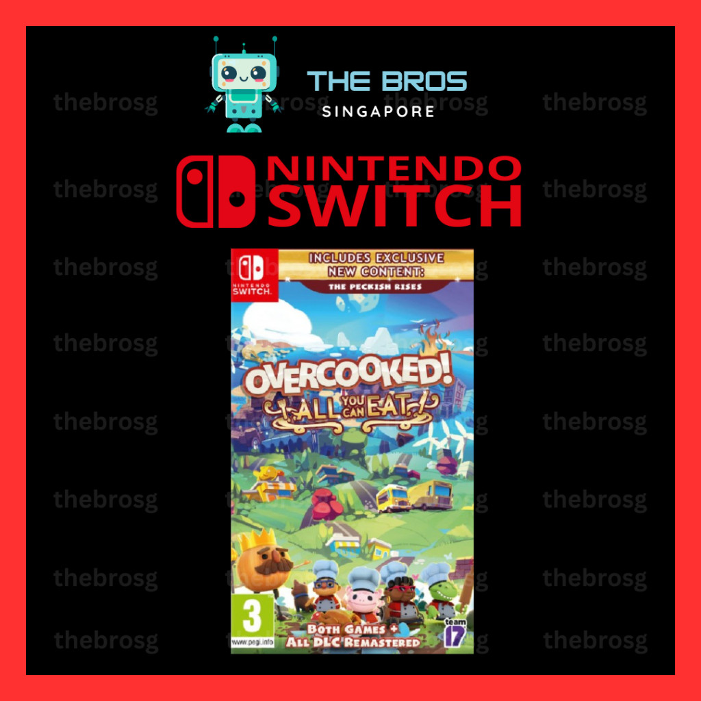 ⭐Nintendo Switch Digital Game Overcooked All You Can Eat