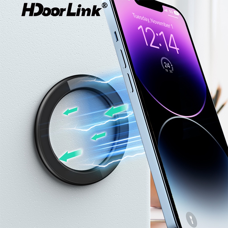 HdoorLink Magnetic Ring Holder For I-Phone 14 13 12 For Magsafe