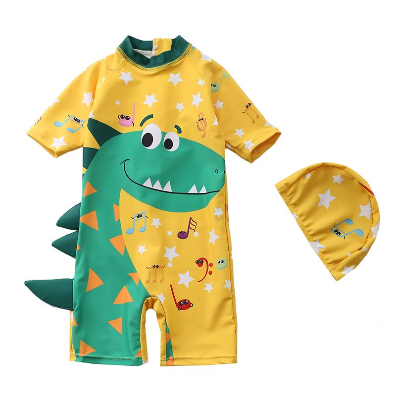 Children's swimsuit boys' onepiece swimsuit infant baby's beach anti