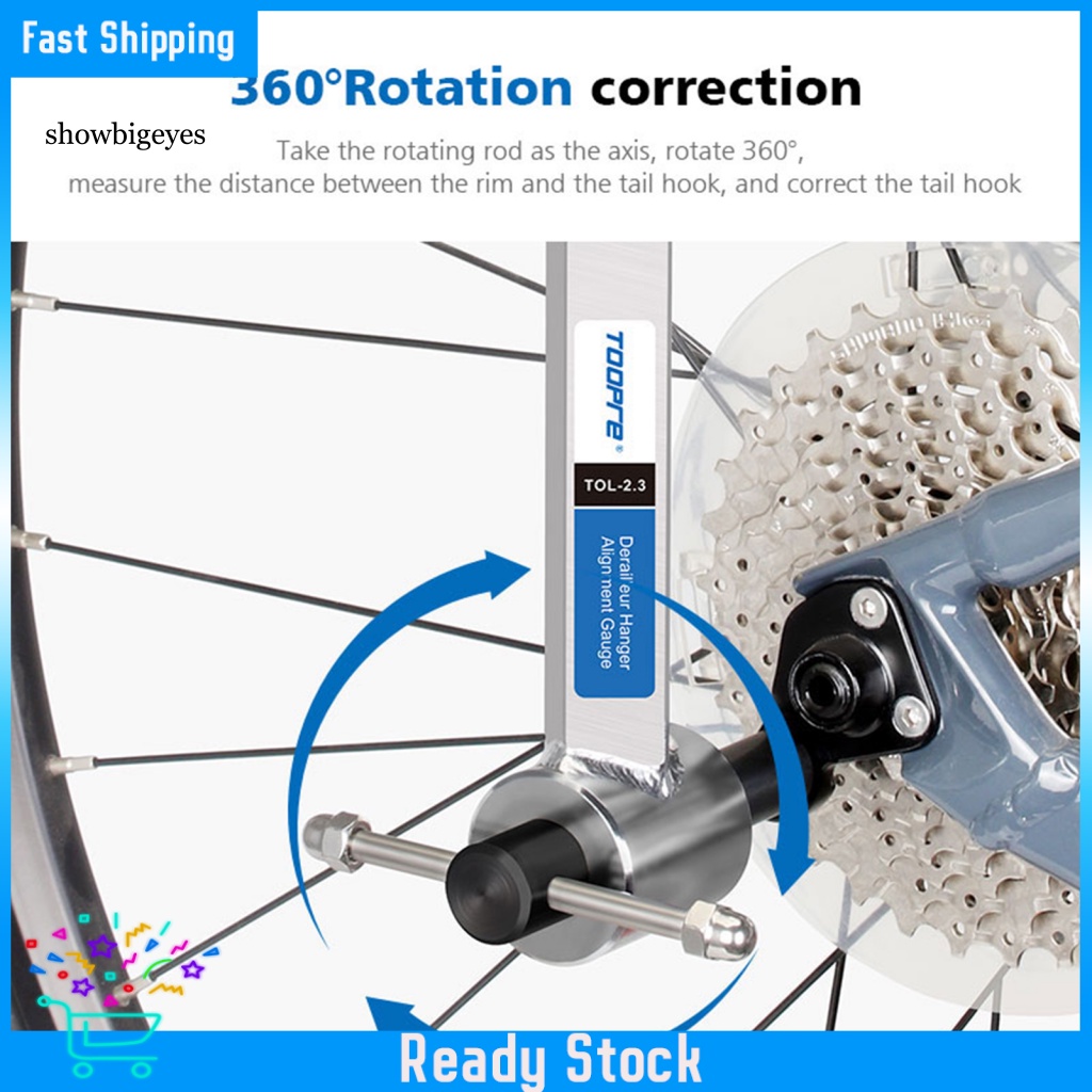 SGES Hanger Alignment Gauge Smooth Surface Easy to Use AntiRust Wheel