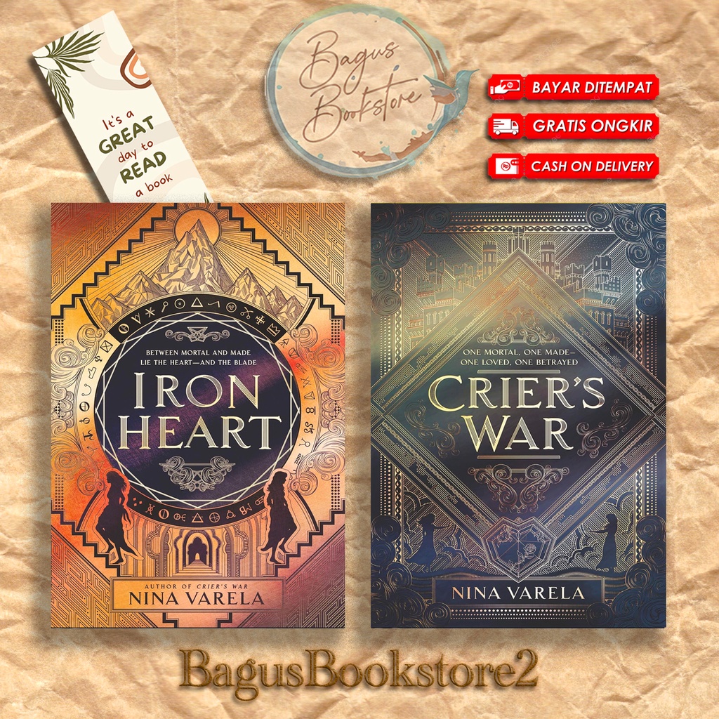 Crier's War, Iron Heart by Nina Varela (English) Shopee Singapore