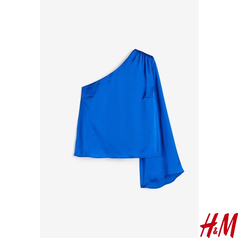 H and clearance m blue blouse