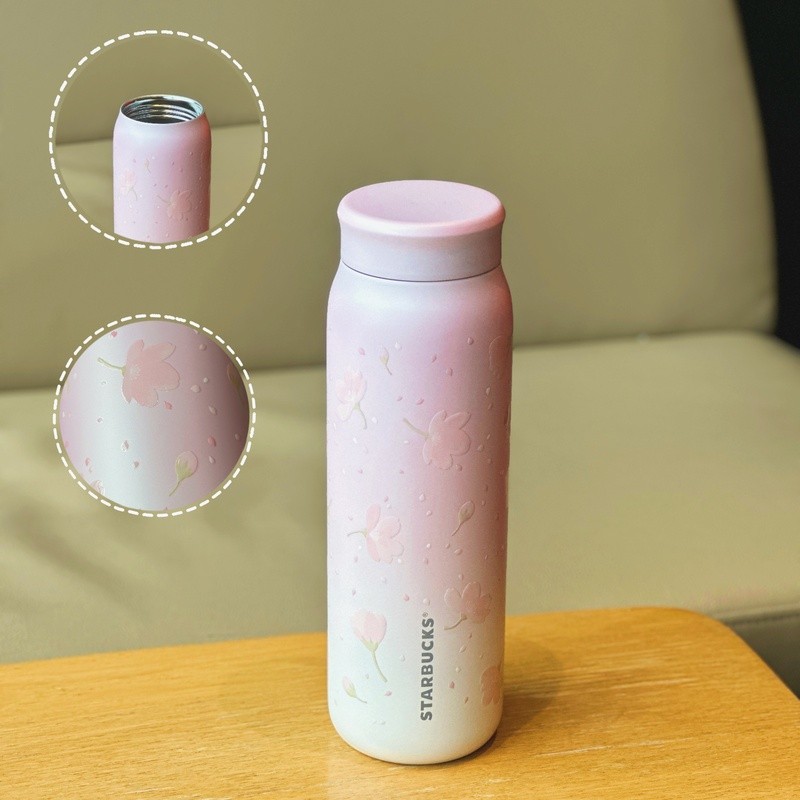 Starbucks China 2025 Sakura Season Collection Spring Blossom Pink