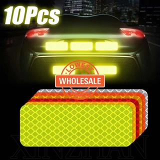 1M Car Sticker Reflective Warning Safety Tape Reflector Protective Car  Decoration Sticker for Motorcycle Trucks Stickers