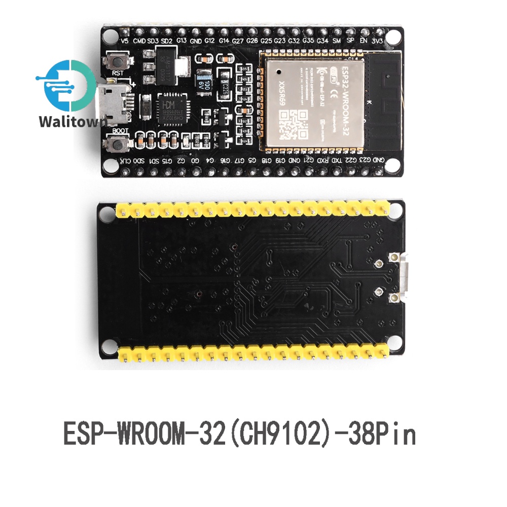 ESP32 Development Board WiFi Bluetooth Ultra-Low Power Consumption Dual ...