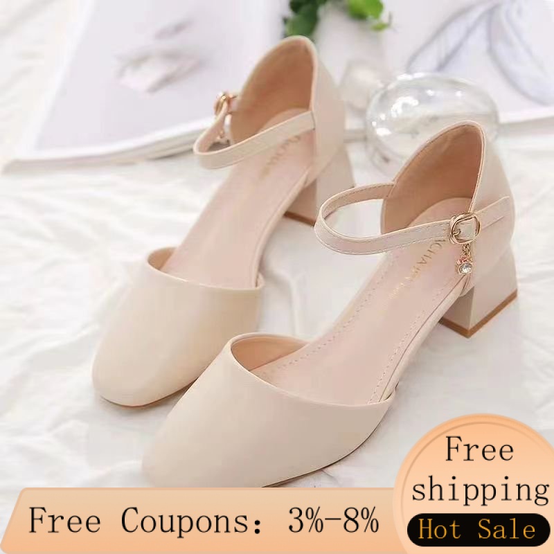 Medium on sale heel shoes