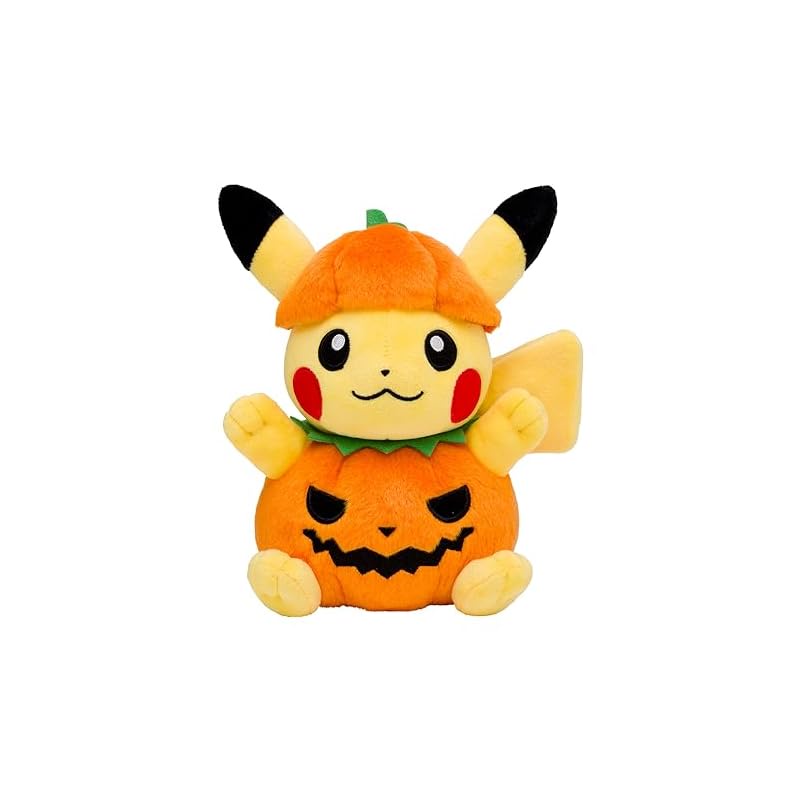 pumpkin pikachu plush