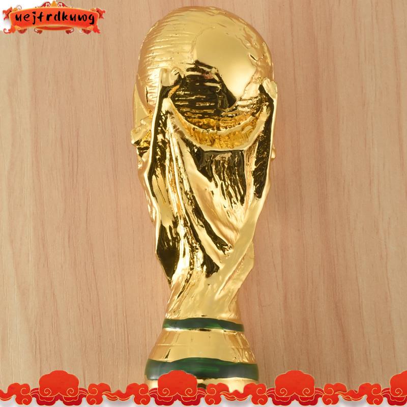 2022 Qatar World Cup Trophy Full Gold Plated Resin Cup Model