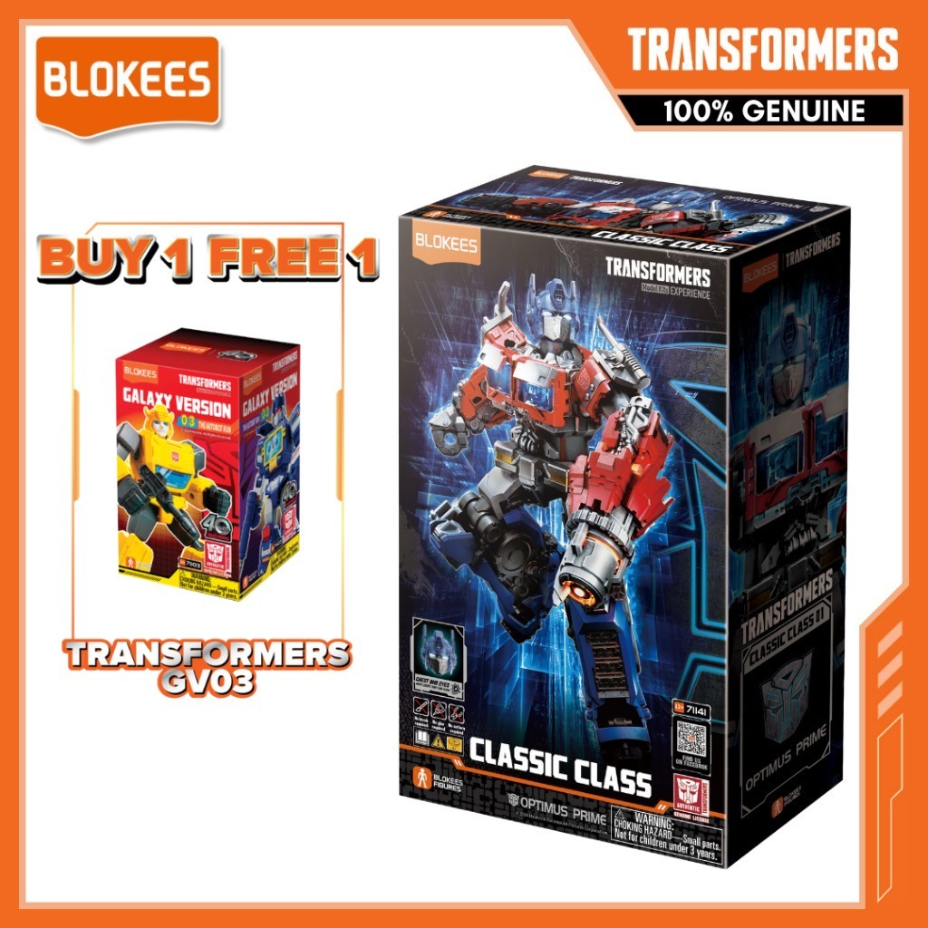 Figurines En Action Man Transformers Figurine Plastic Model Kit Blokees
