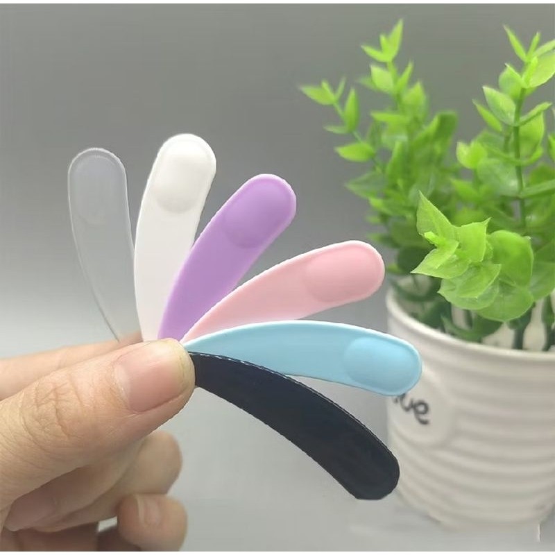 1PCS Spatula Mini Sendok Cream Kosmetik Masker Peralatan Make Up Wajah Travel Scoop Sepatula A295 - Gambar 4