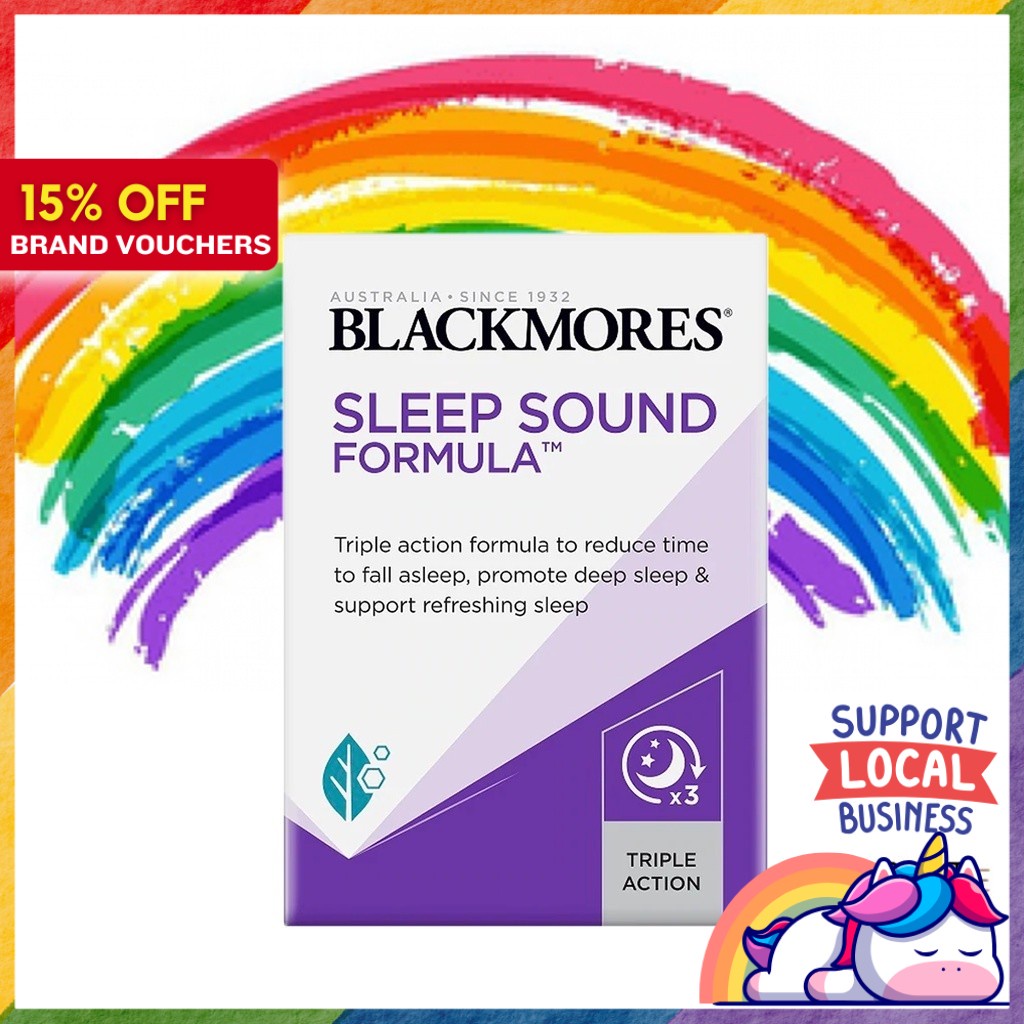 [Crazy Sale] Blackmores Sleep Sound Formula 30 Tablets | Shopee Singapore