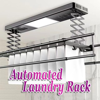 Auto laundry rack online system