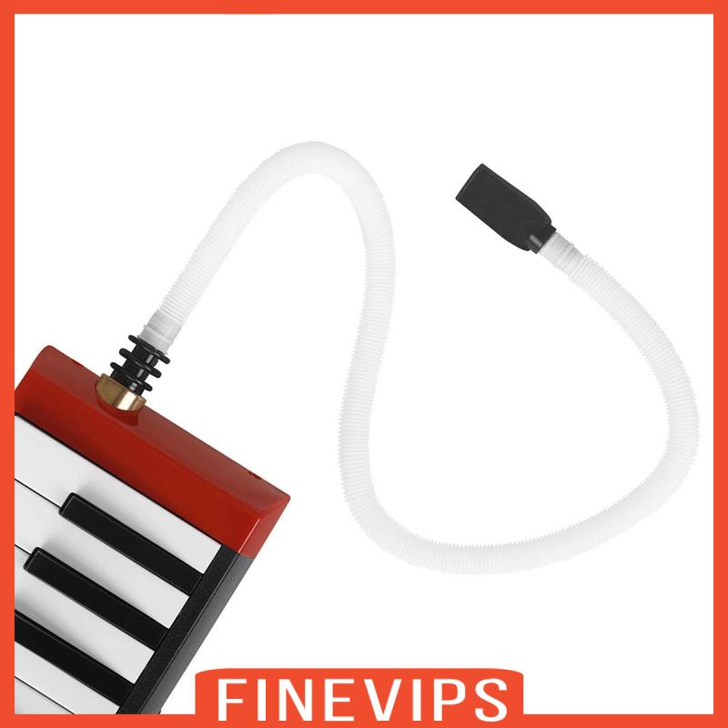 [Finevips] Flexible Melodica Tube with 2x Mouthpieces Replacement Parts