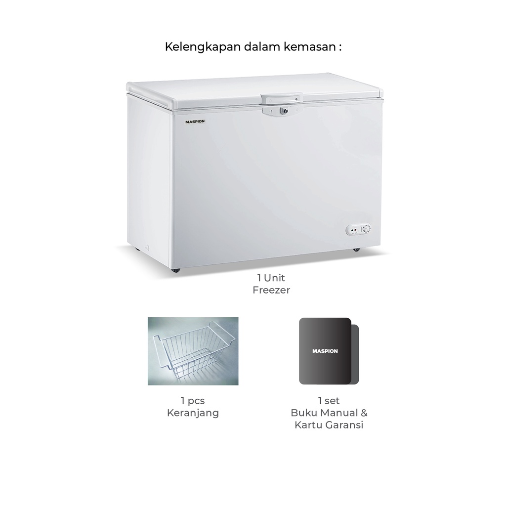 Maspion Freezer 300 Liter UFH-300 T - Gambar 4