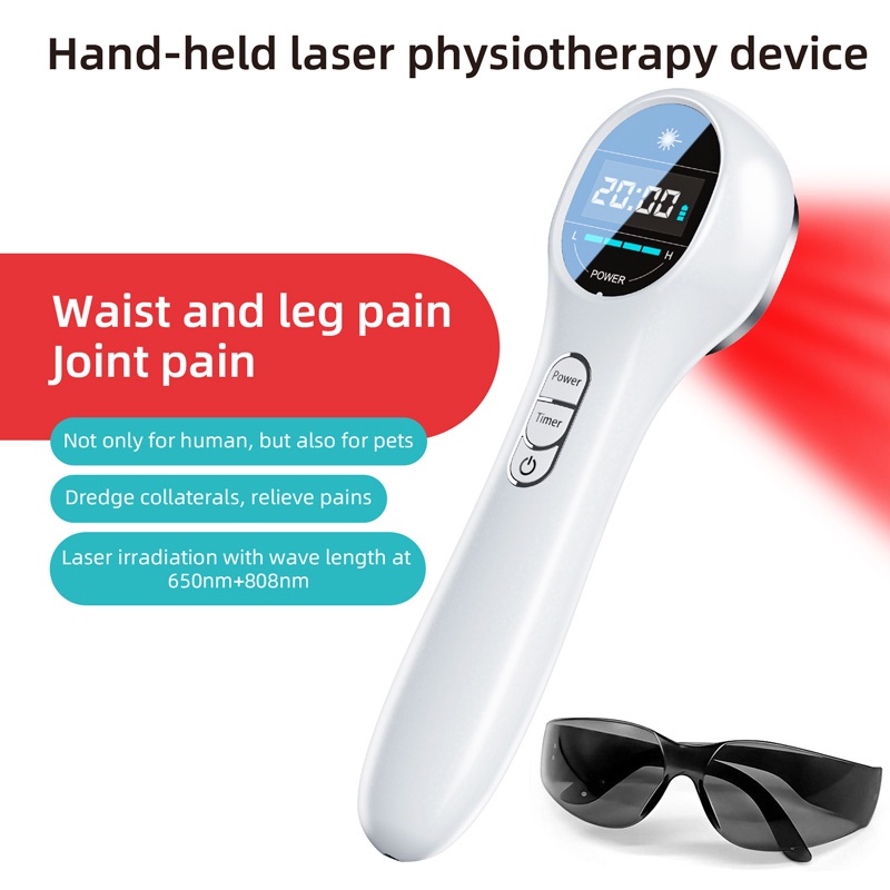 Handheld Semiconductor Laser Physiotherapy Instrument Red Light ...