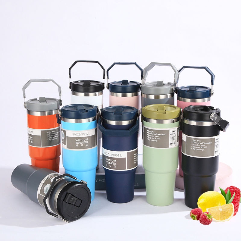 【SG Stock】 Vacuum Insulated Tumbler Hot And Cold Thermoflask Stainless