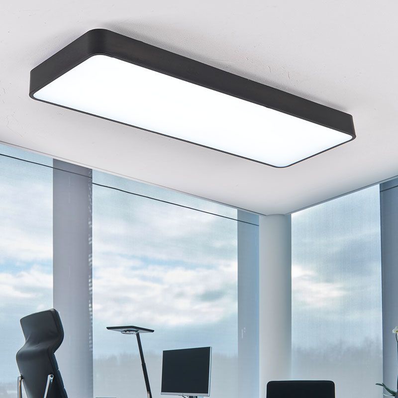 HY& LEDLamp Ceiling Long Strip Conference Room Office Indoor Studio Lamps Simple Modern Office