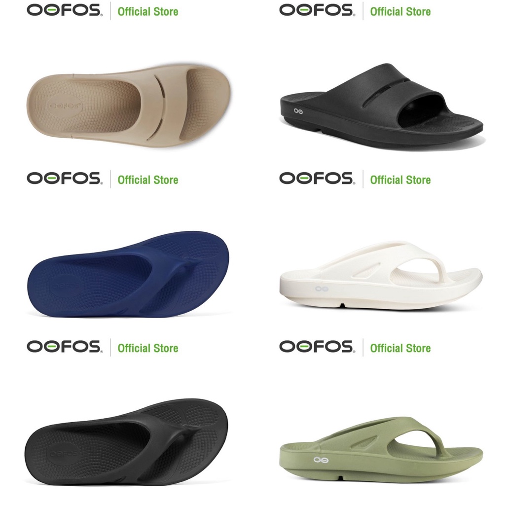 OOFOS UNISEX OORIGINAL SANDAL Shopee Singapore