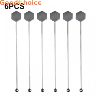 10PSC Premium Stainless Steel Coffee Stirrers Swizzle Sticks