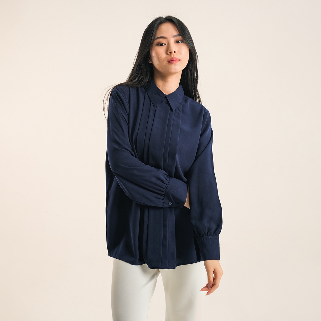 Michael's Collection - Seoul Pleats Blouse - Gambar 4