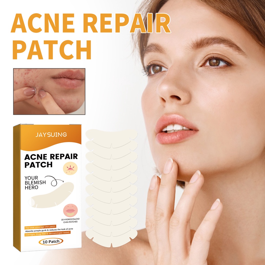 Acne Patch for Chin Hydrocolloid Face Pimple Remover Tool Repair