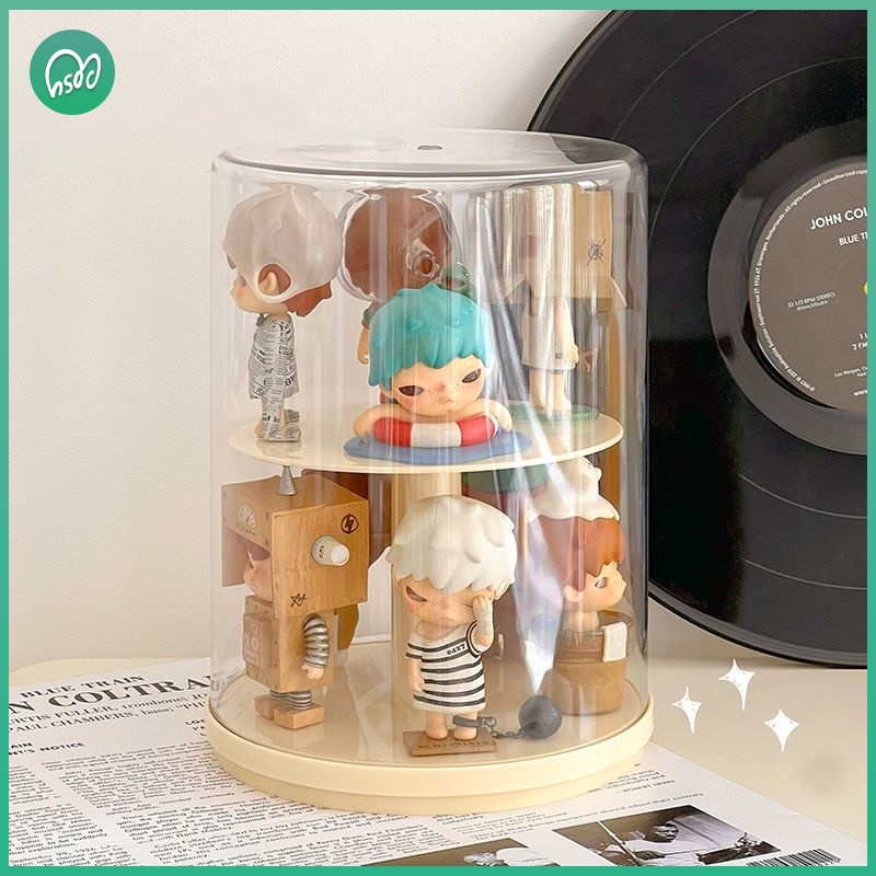 [Can Store 8-10 Pcs] Rotatable Popmart Display Box Mystery Box Building ...