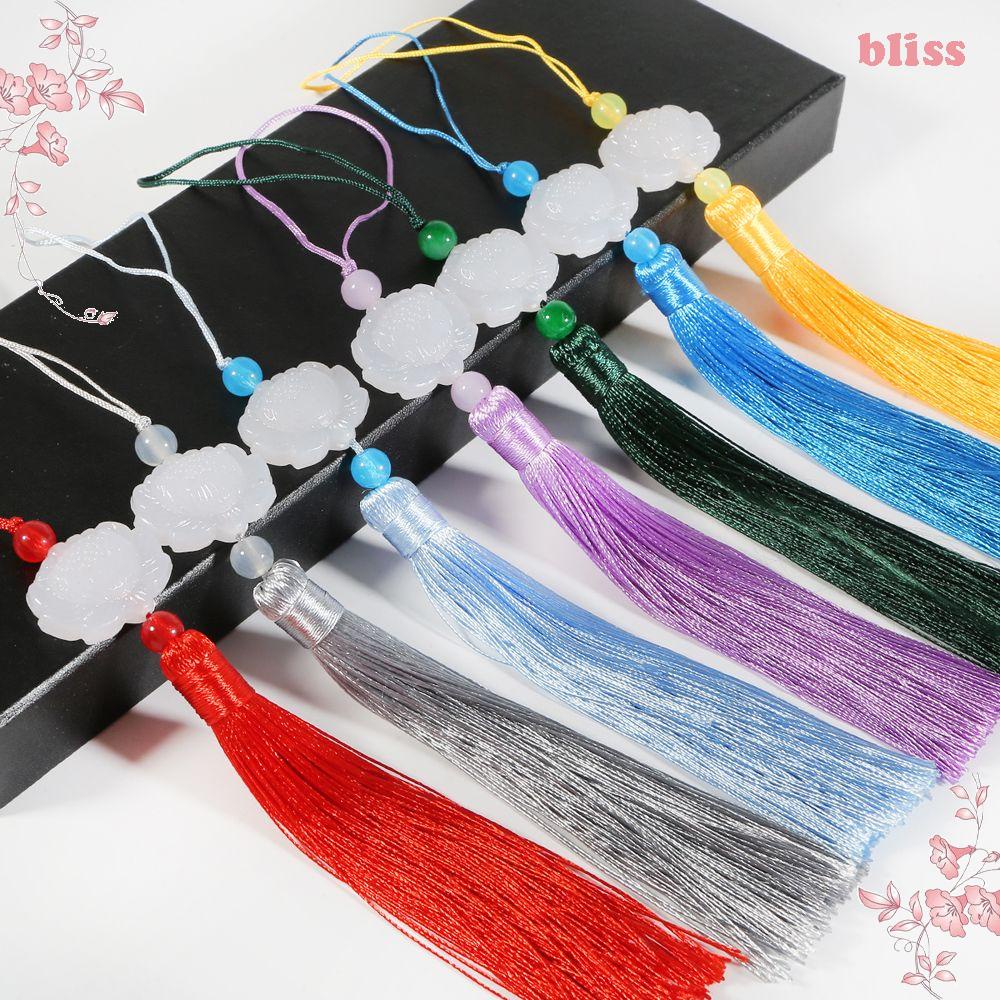 100 Pieces Multi Color Mini Tassels Handmade DIY Silky Tiny Tassels  Colorful Keychain Tassel for Earring Keychain Crafts Making 