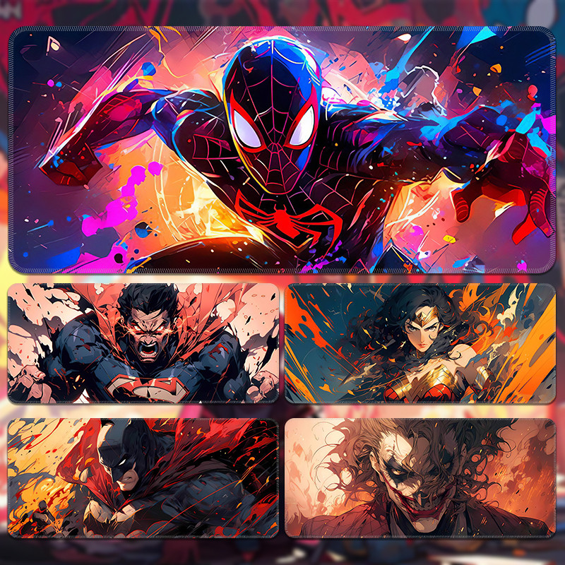 Spider-Man Mouse Pad Large Creative Customized Anime E-sports Game Pads ...