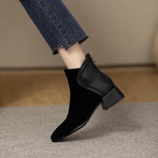 Chelsea boots with sale heel womens