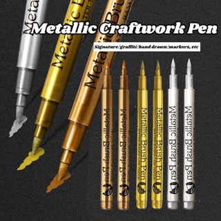 3pcs Painting Highlight Pen White Gold Silver Art Marker Design