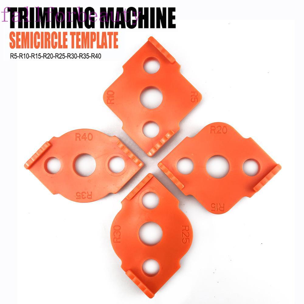 FALLFORBEAUTY Router Templates Jig Router Bit Templates Radius Wood