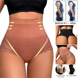 High Waist Tummy Control Panties Women Thong Panty Shaper
