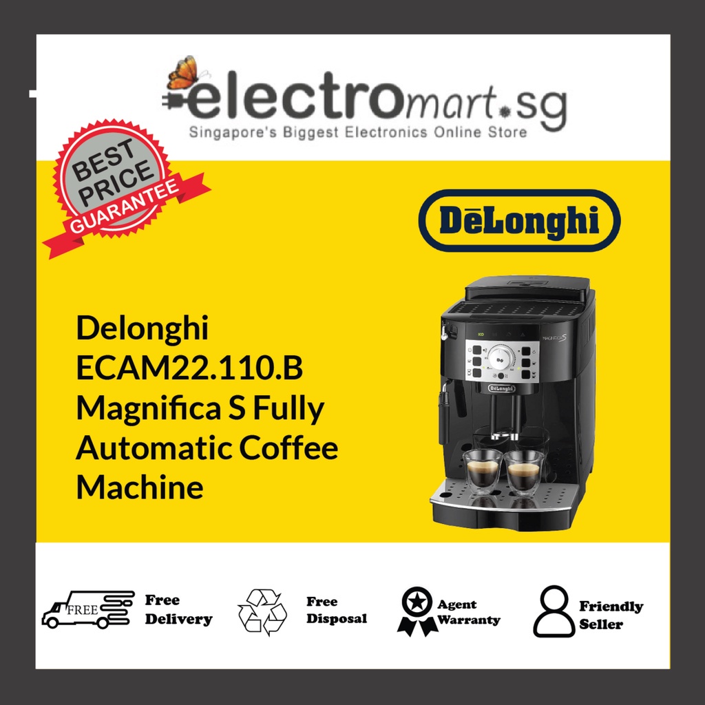 Delonghi ECAM22.110.B Magnifica S Fully Automatic Coffee Machine