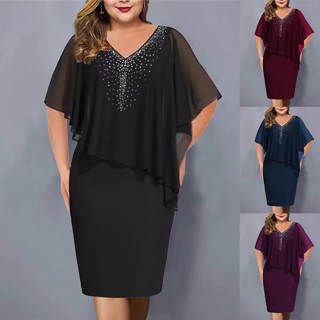 Full figured hot sale cocktail dresses