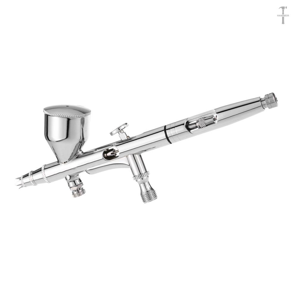 KKmoon Airbrush Kit Set for Art Craft Paint Hobby Model Body Nail Air Brush 0.2/0.3/0.5mm 9cc