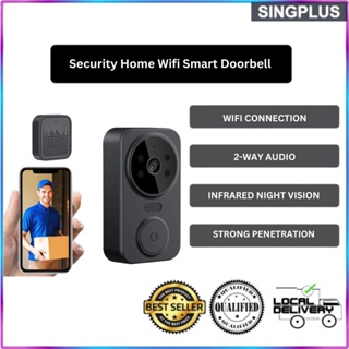 Best Seller Wifi Ulooka Mini doorbell Camera with Ulooka Mobile App